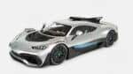 1:12 Mercedes-AMG One High-Tech Silver - Diecast Model - NZG Models
