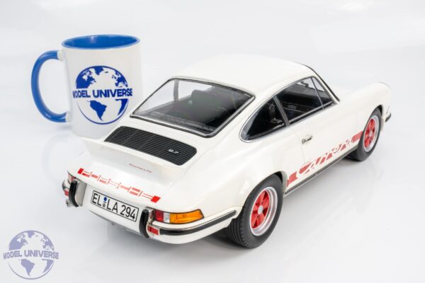 Norev - 1:12 Porsche 911 Carrera RS 2.7 1973 Grand Prix White & Red - Diecast Model 13 Norev - 1:12 Porsche 911 Carrera RS 2.7 1973 Grand Prix White & Red - Diecast Model