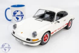 Norev - 1:12 Porsche 911 Carrera RS 2.7 1973 Grand Prix White & Red - Diecast Model