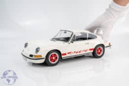 Norev - 1:12 Porsche 911 Carrera RS 2.7 1973 Grand Prix White & Red - Diecast Model