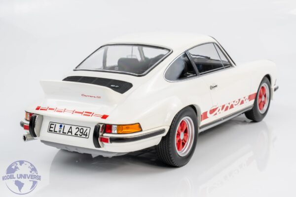 Norev - 1:12 Porsche 911 Carrera RS 2.7 1973 Grand Prix White & Red - Diecast Model 15 Norev - 1:12 Porsche 911 Carrera RS 2.7 1973 Grand Prix White & Red - Diecast Model
