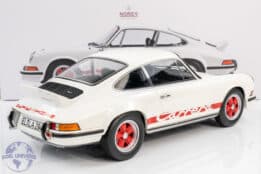 Norev 127514 Porsche Carrera RS White Red Diecast Model 8