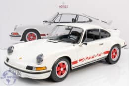 Norev 127514 Porsche Carrera RS White Red Diecast Model 9
