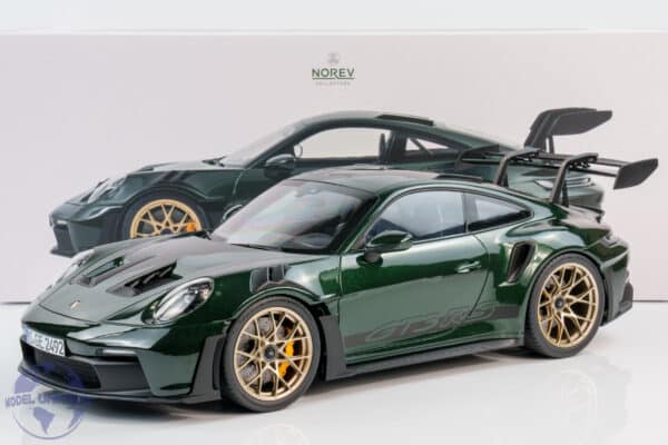 Norev - 1:12 Porsche 911 GT3 RS Jet Green Metallic and Black 2022 - Limited Edition Diecast Model