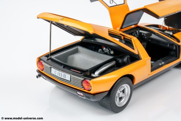 Norev - 1:18 Mercedes-Benz C111 / II 1970 Autumn Orange Metallic - Diecast Model 17 Norev - 1:18 Mercedes-Benz C111 / II 1970 Autumn Orange Metallic - Diecast Model