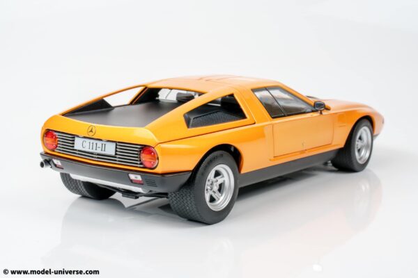 Norev - 1:18 Mercedes-Benz C111 / II 1970 Autumn Orange Metallic - Diecast Model 20 Norev - 1:18 Mercedes-Benz C111 / II 1970 Autumn Orange Metallic - Diecast Model