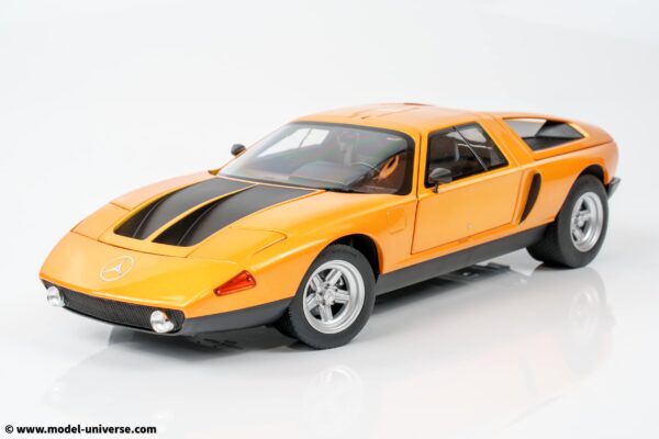Norev - 1:18 Mercedes-Benz C111 / II 1970 Autumn Orange Metallic - Diecast Model 19 Norev - 1:18 Mercedes-Benz C111 / II 1970 Autumn Orange Metallic - Diecast Model
