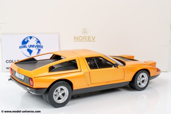 Norev - 1:18 Mercedes-Benz C111 / II 1970 Autumn Orange Metallic - Diecast Model 14 Norev - 1:18 Mercedes-Benz C111 / II 1970 Autumn Orange Metallic - Diecast Model