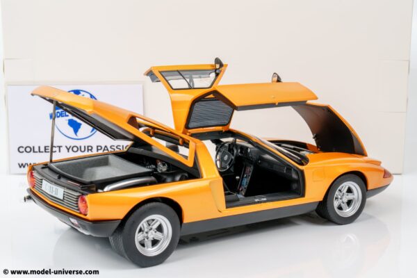 Norev - 1:18 Mercedes-Benz C111 / II 1970 Autumn Orange Metallic - Diecast Model 13 Norev - 1:18 Mercedes-Benz C111 / II 1970 Autumn Orange Metallic - Diecast Model