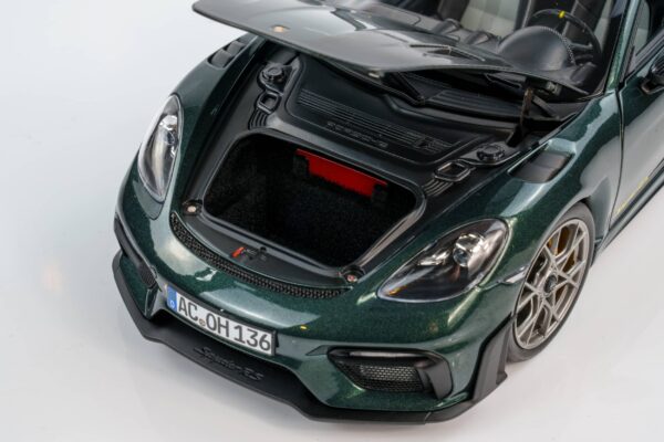 Norev - 1:18 Porsche 718 Spyder RS 2023 Forest Green with Weissach Package - Diecast Model 20 Norev - 1:18 Porsche 718 Spyder RS 2023 Forest Green with Weissach Package - Diecast Model