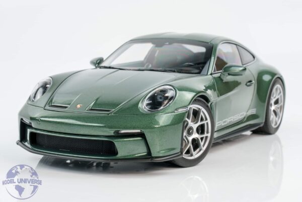 Norev - 1:18 Porsche 911 (992) S/T Malachite Green Metallic 2023 - Diecast Model 19 Norev - 1:18 Porsche 911 (992) S/T Malachite Green Metallic 2023 - Diecast Model