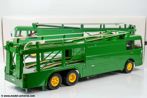 Norev - 1:18 Fiat Bartoletti Tipo 306/2 David Piper Racing Green Race Car Transporter - Limited Edition Diecast Model 15 Norev - 1:18 Fiat Bartoletti Tipo 306/2 David Piper Racing Green Race Car Transporter - Limited Edition Diecast Model