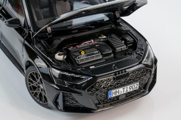 Norev - 1:18 Audi RS3 Hatchback Myth Black 2025 - Diecast Model 16 Norev - 1:18 Audi RS3 Hatchback Myth Black 2025 - Diecast Model