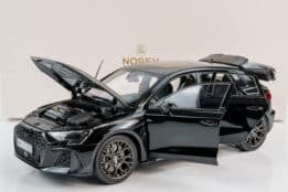 Norev - 1:18 Audi RS3 Hatchback Myth Black 2025 - Diecast Model