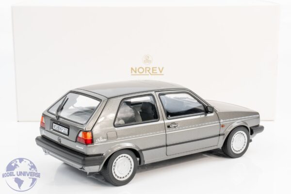 Norev - 1:18 Volkswagen VW Golf II Champion Grey Metallic 1989 - Diecast Model 14 Norev - 1:18 Volkswagen VW Golf II Champion Grey Metallic 1989 - Diecast Model