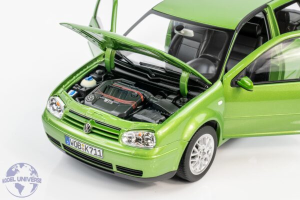 Norev - 1:18 Volkswagen VW Golf IV GTI Cosmic Green Metallic 1998 - Diecast Model 16 Norev - 1:18 Volkswagen VW Golf IV GTI Cosmic Green Metallic 1998 - Diecast Model