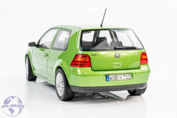 Norev - 1:18 Volkswagen VW Golf IV GTI Cosmic Green Metallic 1998 - Diecast Model 20 Norev - 1:18 Volkswagen VW Golf IV GTI Cosmic Green Metallic 1998 - Diecast Model