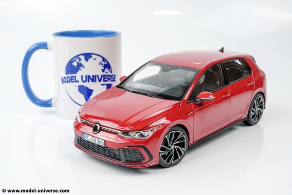 Norev - 1:18 Volkswagen VW Golf GTI Red 2020 - Diecast Model 20 Norev - 1:18 Volkswagen VW Golf GTI Red 2020 - Diecast Model