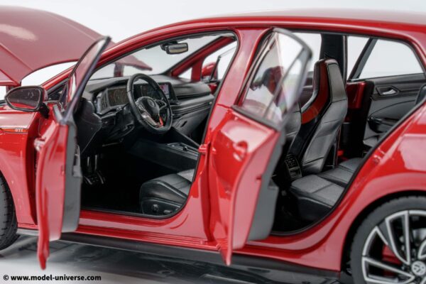 Norev - 1:18 Volkswagen VW Golf GTI Red 2020 - Diecast Model 17 Norev - 1:18 Volkswagen VW Golf GTI Red 2020 - Diecast Model