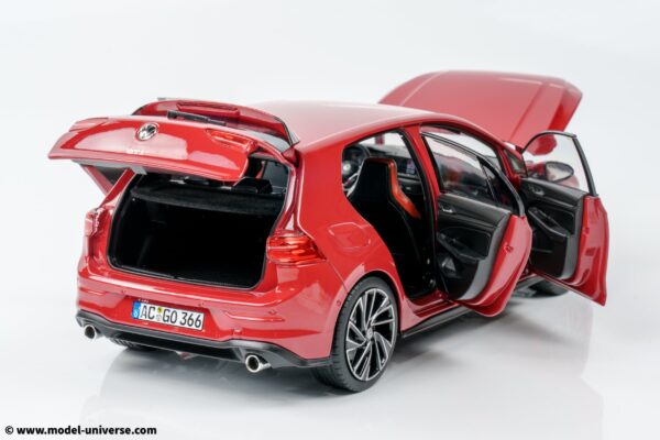 Norev - 1:18 Volkswagen VW Golf GTI Red 2020 - Diecast Model 23 Norev - 1:18 Volkswagen VW Golf GTI Red 2020 - Diecast Model