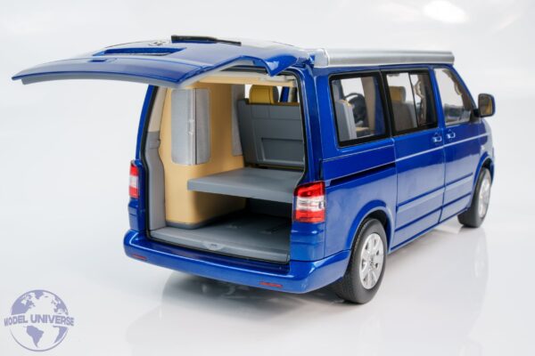 Norev - 1:18 Volkswagen VW California Blue 2003 - Diecast Model 15 Norev - 1:18 Volkswagen VW California Blue 2003 - Diecast Model