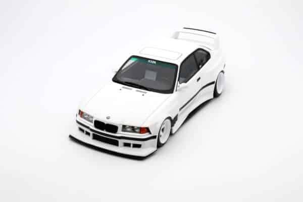 1:18 BMW E36 Khyzyl Saleem Alpine White 300 2022 - Limited Edition Resin Model - Otto Mobile