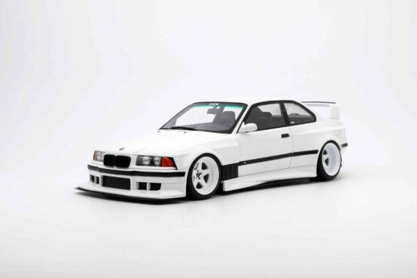 1:18 BMW E36 Khyzyl Saleem Alpine White 300 2022 - Limited Edition Resin Model - Otto Mobile
