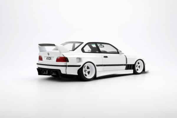 1:18 BMW E36 Khyzyl Saleem Alpine White 300 2022 - Limited Edition Resin Model - Otto Mobile