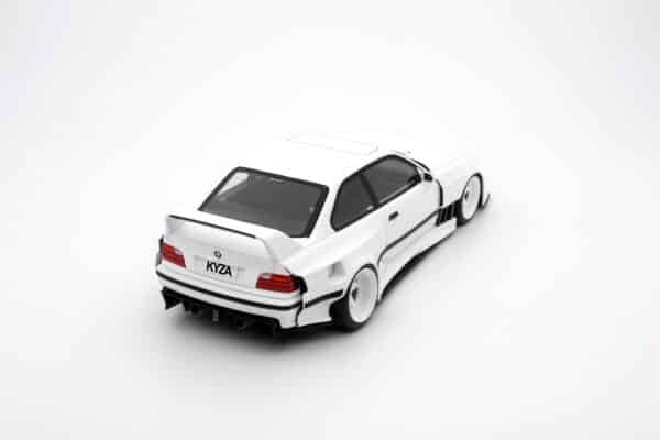1:18 BMW E36 Khyzyl Saleem Alpine White 300 2022 - Limited Edition Resin Model - Otto Mobile