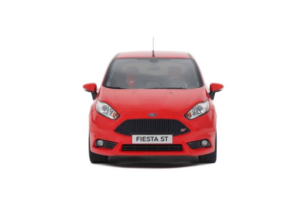 Otto Mobile 1:18 Ford Fiesta Mk7 ST Race Red 2016 (OT1087) Limited Edition Resin Model 9 Ford Fiesta Mk7 ST Race Red 2016 - Limited Edition - 1:18 Scale Resin Model by Otto Mobile