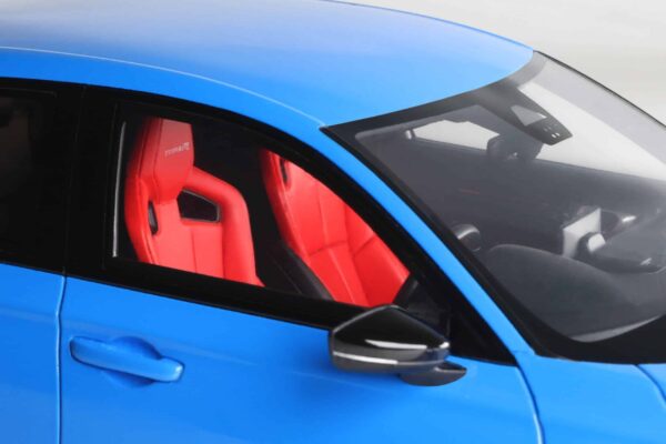 1:18 Honda Civic Type R Racing Boost Blue Pearl 2022 Resin Model - Otto Mobile 18 1:18 Honda Civic Type R Racing Boost Blue Pearl 2022 Resin Model - Otto Mobile