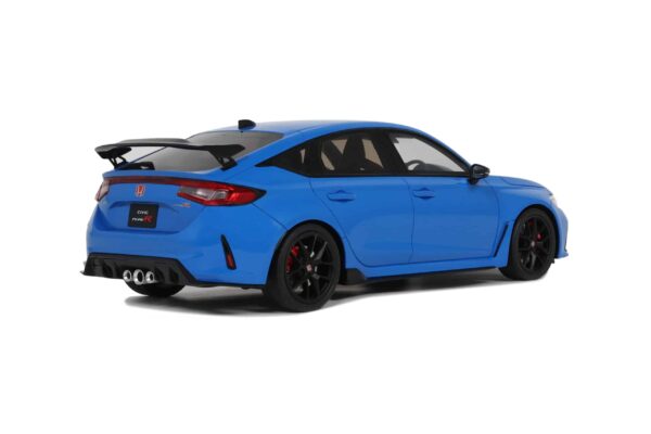 1:18 Honda Civic Type R Racing Boost Blue Pearl 2022 Resin Model - Otto Mobile 11 1:18 Honda Civic Type R Racing Boost Blue Pearl 2022 Resin Model - Otto Mobile
