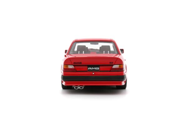 Otto Mobile 1:18 Mercedes-Benz 300 E 6.0 AMG Signal Red 568 1987 10 OT1104 R