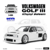 Otto Mobile - 1:18 Volkswagen Golf III Khyzyl Saleem White 2024 - Limited Edition Resin Model 44 Otto Mobile - 1:18 Volkswagen Golf III Khyzyl Saleem White 2024 - Limited Edition Resin Model