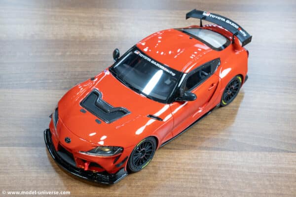 Otto Mobile - 1:18 Toyota Supra GT4 100 Edition Plasma Orange 2023 - Limited Edition Resin Model