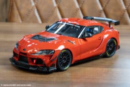 Otto Mobile - 1:18 Toyota Supra GT4 100 Edition Plasma Orange 2023 - Limited Edition Resin Model