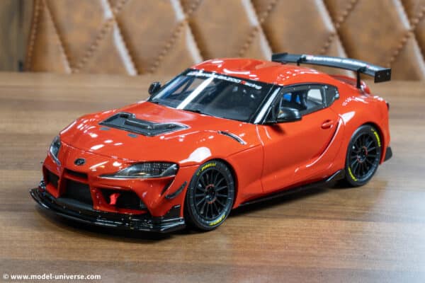 Otto Mobile - 1:18 Toyota Supra GT4 100 Edition Plasma Orange 2023 - Limited Edition Resin Model