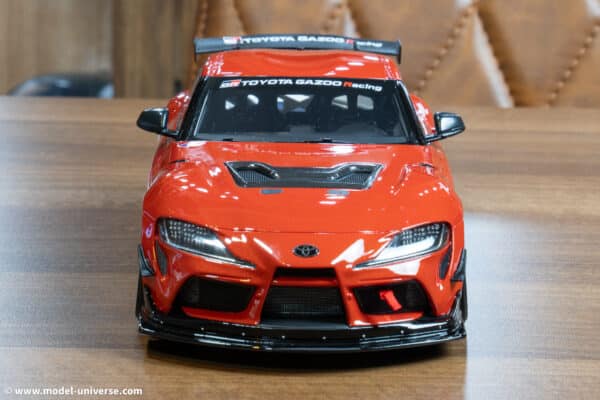 Otto Mobile - 1:18 Toyota Supra GT4 100 Edition Plasma Orange 2023 - Limited Edition Resin Model