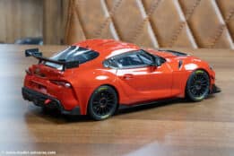 Otto Mobile - 1:18 Toyota Supra GT4 100 Edition Plasma Orange 2023 - Limited Edition Resin Model