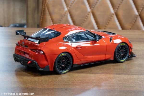 Otto Mobile - 1:18 Toyota Supra GT4 100 Edition Plasma Orange 2023 - Limited Edition Resin Model
