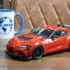 Otto Mobile - 1:18 Toyota Supra GT4 100 Edition Plasma Orange 2023 - Limited Edition Resin Model