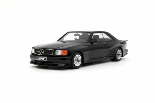 Otto Mobile - 1:18 Koenig Specials Mercedes 560 SEC Black 1992 - Limited Edition Resin Model