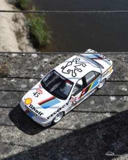 Otto Mobile - 1:18 Peugeot 405 MI16 BTCC R.Gravett 1992 - Limited Edition Resin Model