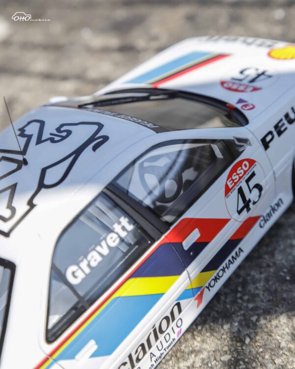 Otto Mobile - 1:18 Peugeot 405 MI16 BTCC R.Gravett 1992 - Limited Edition Resin Model 34 Otto Mobile - 1:18 Peugeot 405 MI16 BTCC R.Gravett 1992 - Limited Edition Resin Model