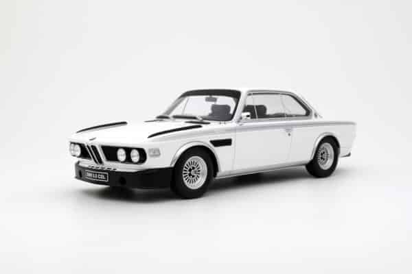 Otto Mobile - 1:18 BMW 3.0 CSL Chamonix White 1972 - Limited Edition Resin Model
