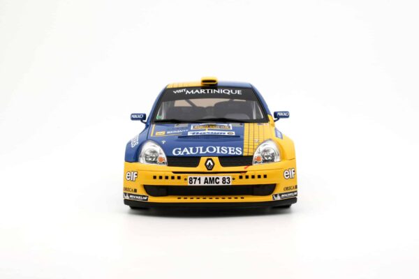Otto Mobile - 1:18 Renault Clio S1600 No.2 S.Jean-Joseph Barum Rally Zlin 2004 - Limited Edition Resin Model 12 Otto Mobile - 1:18 Renault Clio S1600 No.2 S.Jean-Joseph Barum Rally Zlin 2004 - Limited Edition Resin Model