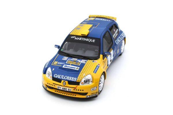 Otto Mobile - 1:18 Renault Clio S1600 No.2 S.Jean-Joseph Barum Rally Zlin 2004 - Limited Edition Resin Model 16 Otto Mobile - 1:18 Renault Clio S1600 No.2 S.Jean-Joseph Barum Rally Zlin 2004 - Limited Edition Resin Model