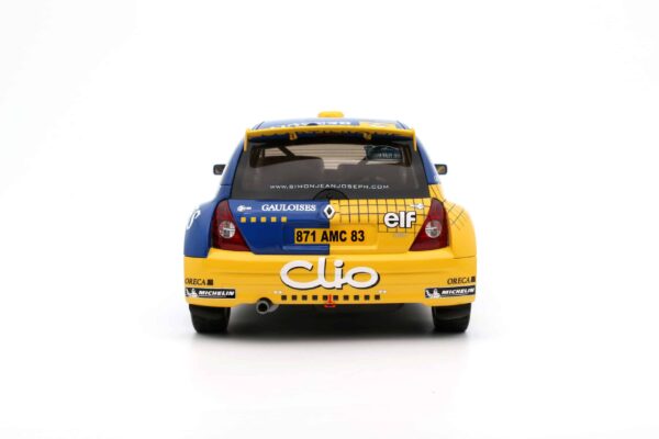 Otto Mobile - 1:18 Renault Clio S1600 No.2 S.Jean-Joseph Barum Rally Zlin 2004 - Limited Edition Resin Model 13 Otto Mobile - 1:18 Renault Clio S1600 No.2 S.Jean-Joseph Barum Rally Zlin 2004 - Limited Edition Resin Model