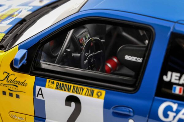 Otto Mobile - 1:18 Renault Clio S1600 No.2 S.Jean-Joseph Barum Rally Zlin 2004 - Limited Edition Resin Model 14 Otto Mobile - 1:18 Renault Clio S1600 No.2 S.Jean-Joseph Barum Rally Zlin 2004 - Limited Edition Resin Model