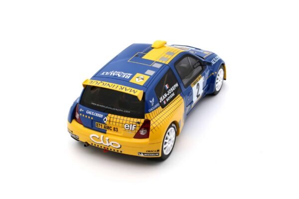 Otto Mobile - 1:18 Renault Clio S1600 No.2 S.Jean-Joseph Barum Rally Zlin 2004 - Limited Edition Resin Model 17 Otto Mobile - 1:18 Renault Clio S1600 No.2 S.Jean-Joseph Barum Rally Zlin 2004 - Limited Edition Resin Model